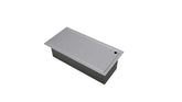 Calha Gourmet Escorredor Inox Tamanho 19x38 + Tampa
