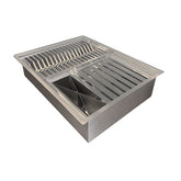 Calha Gourmet Escorredor Inox Tamanho 40x50 Cm