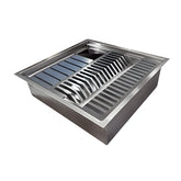 Calha Gourmet Escorredor Inox Tamanho 40x40 Cm